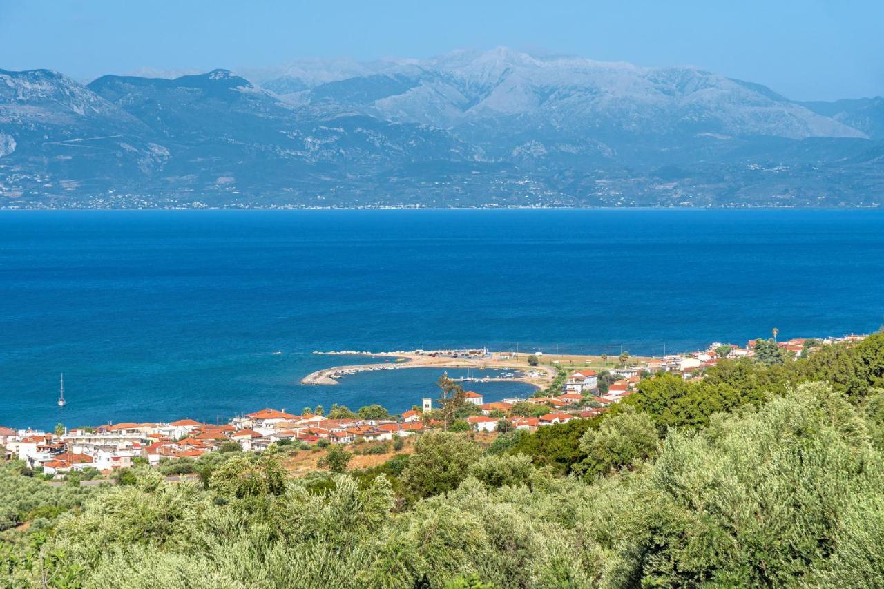 Messinian Riviera Villas Petalidi Bagian luar foto